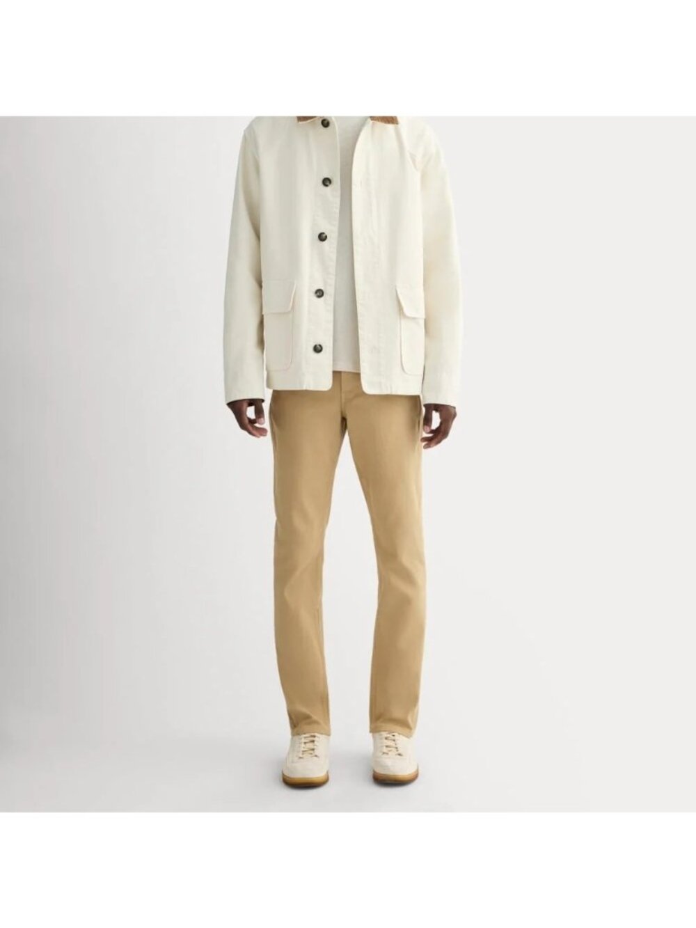 Everlane Mens The Stretch Twill 5-Pocket Pants, 33x30